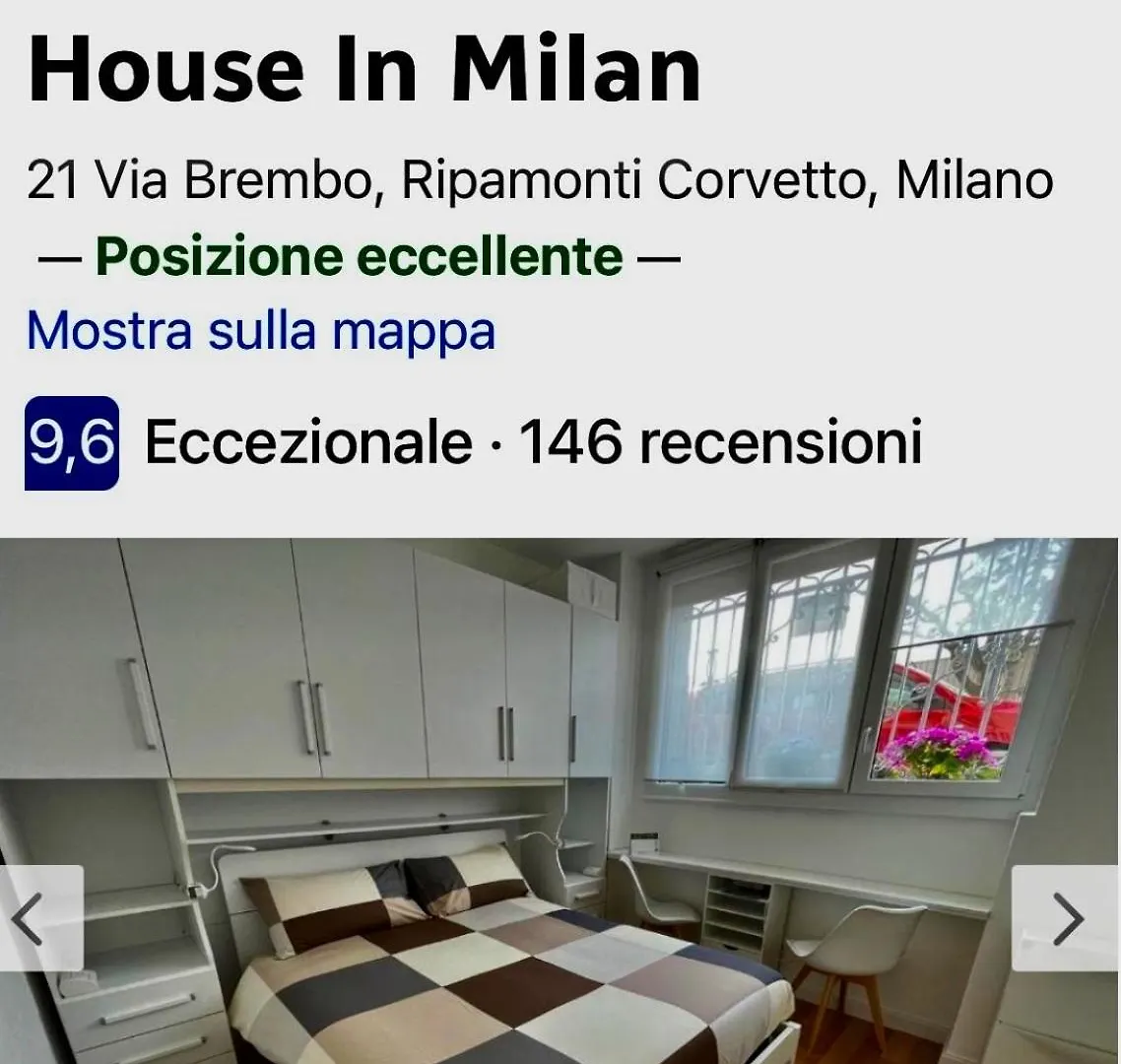 The Small White House In Milán